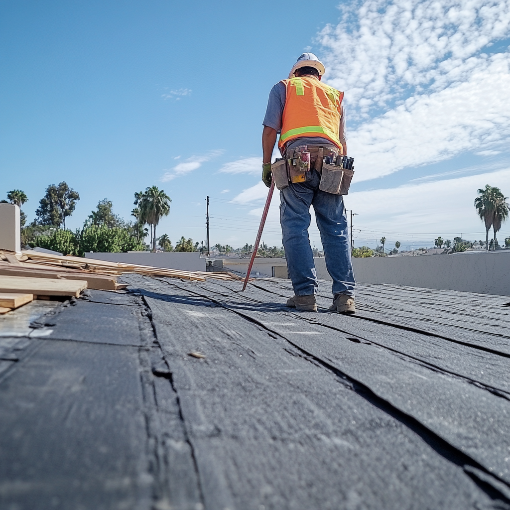 Commercial roof replacement in Raleigh NC for a local business property