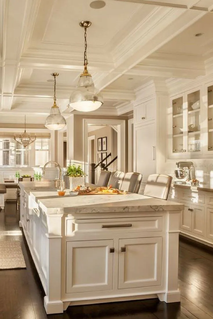 Custom kitchen renovation in Raleigh NC with new cabinets and backsplash