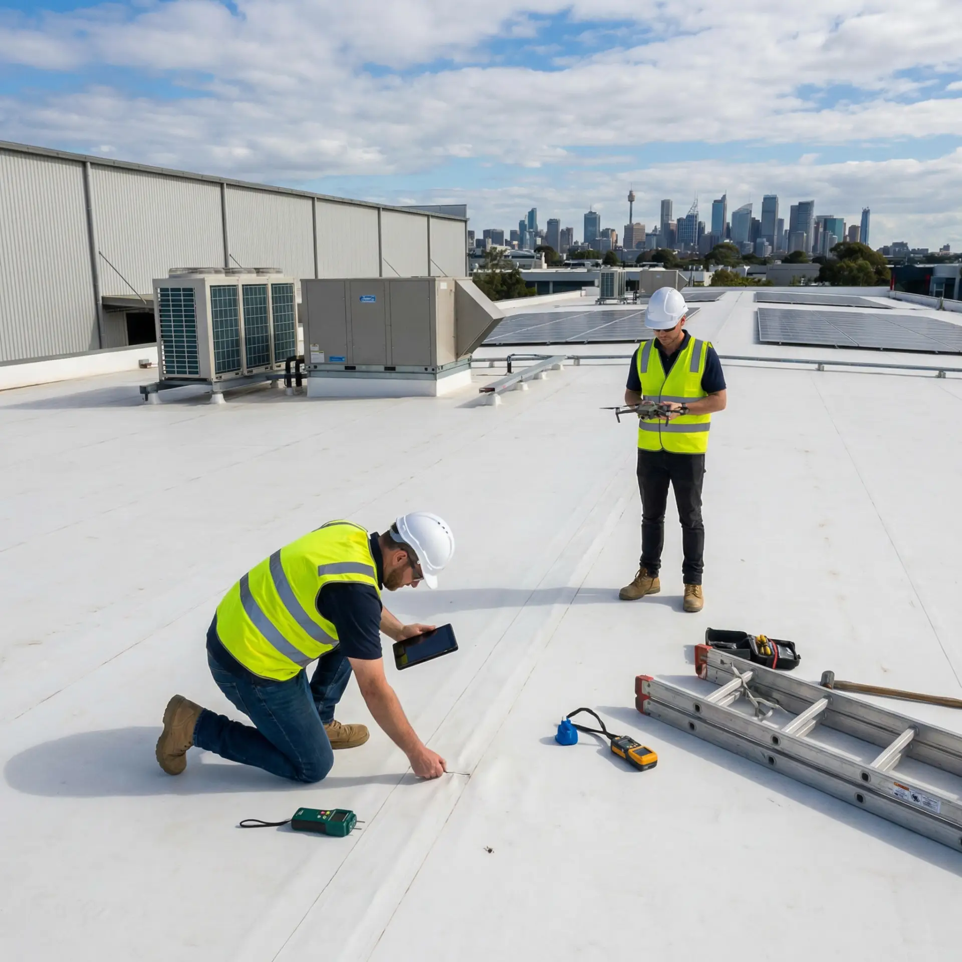 commercial roof inspection in raleigh nc
